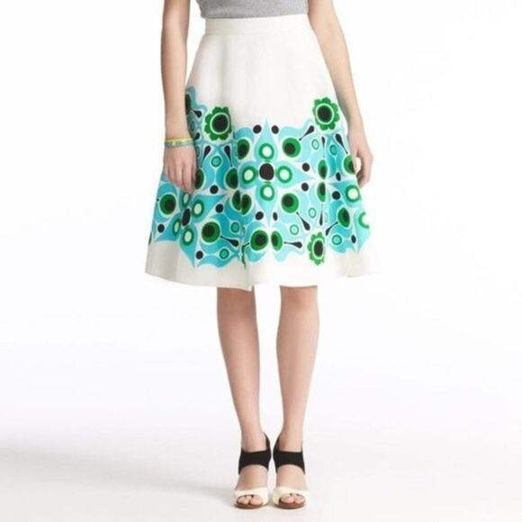 Kate Spade Jenica Dive Linen A Line Skirt - Picture 1 of 12